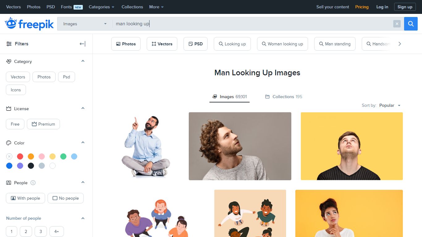 Man Looking Up Images | Free Vectors, Stock Photos & PSD